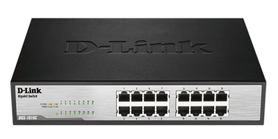 سوئیچ شبکه دی-لینک ۱۶ پورت گیگابیتی مدل DGS-1016C